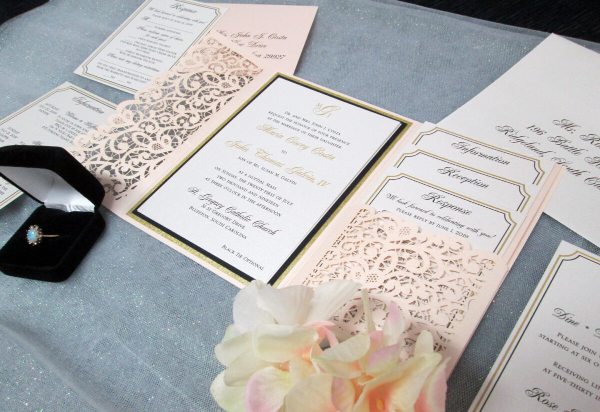 Wedding Invitations - Emerald Invitations